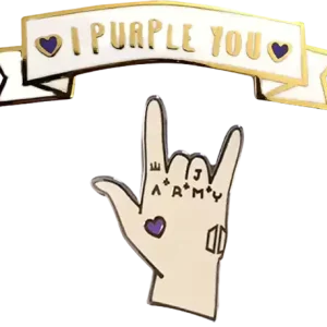 BTS Enamel Pin