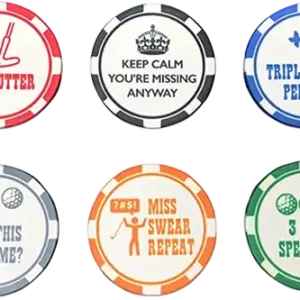 LOGO Golf Ball Markers