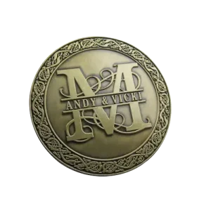 Wedding Challenge Coins