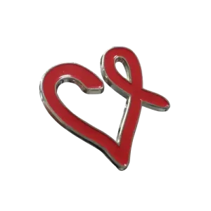 Red Lapel Pin