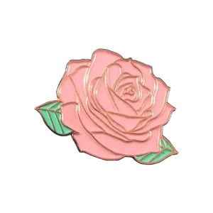 Rose Enamel Pin