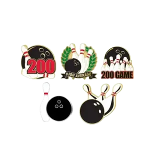 Bowling Lapel Pins