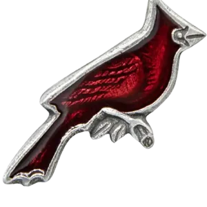 Cardinal Lapel Pin