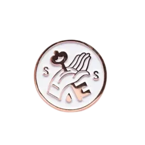 Silver Lapel Pin
