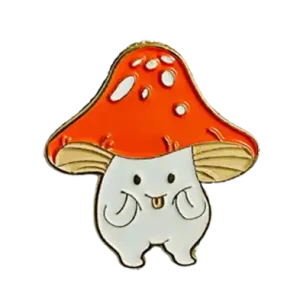 Mushroom Enamel Pin