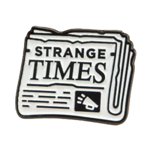 Etched Enamel Pin
