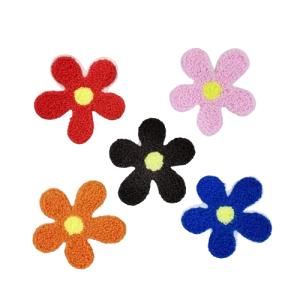 Flower Iron On Patches