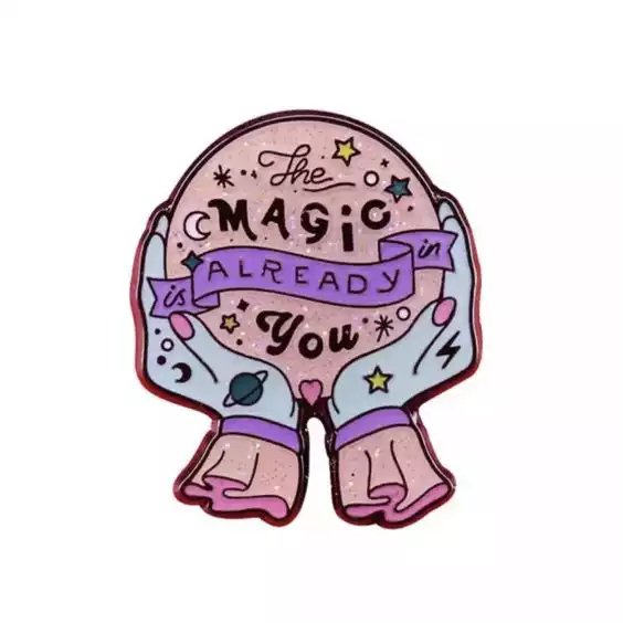glitter pin